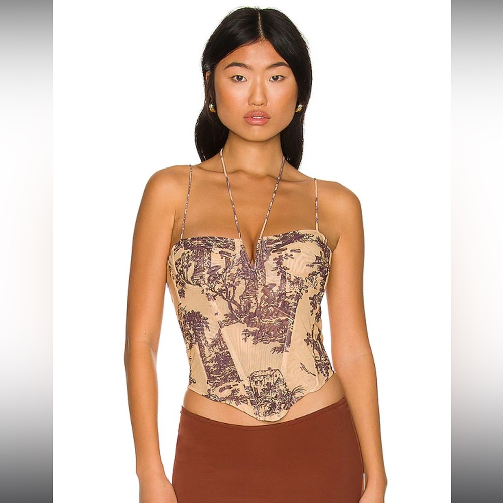 Miaou Aphex corset top XS